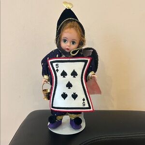 Madame Alexander Alice in Wonderland 5 of Spades doll